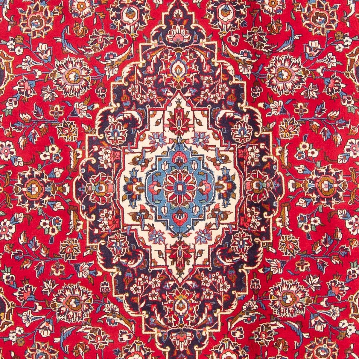 Persiska mattor - Keshan - 300 x 197 cm - röd