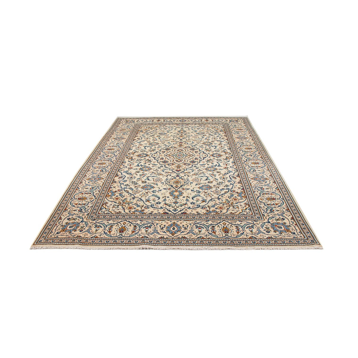 Persiska mattor - Keshan - 304 x 196 cm - grädde