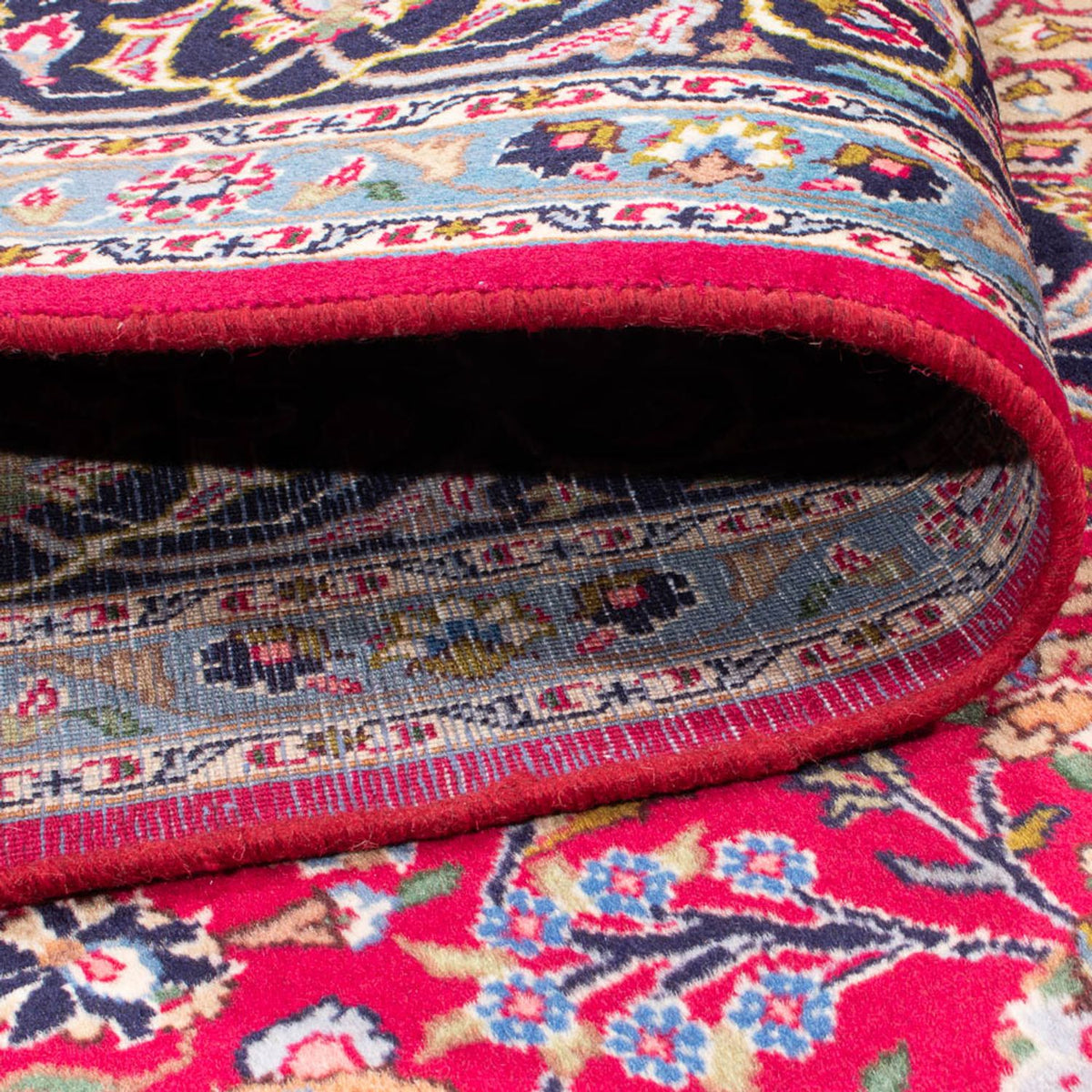 Persiska mattor - Keshan - 298 x 200 cm - röd