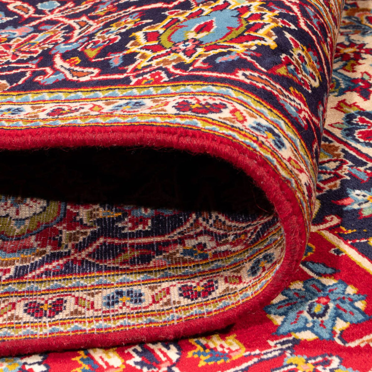 Persiska mattor - Keshan - 298 x 204 cm - röd