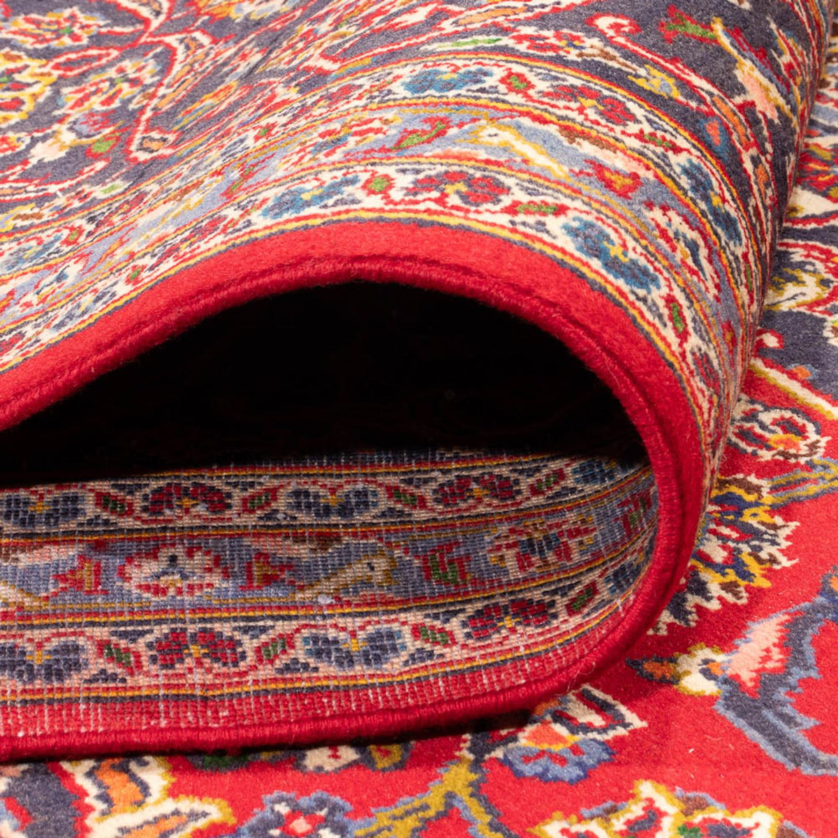 Persiska mattor - Keshan - 304 x 200 cm - röd