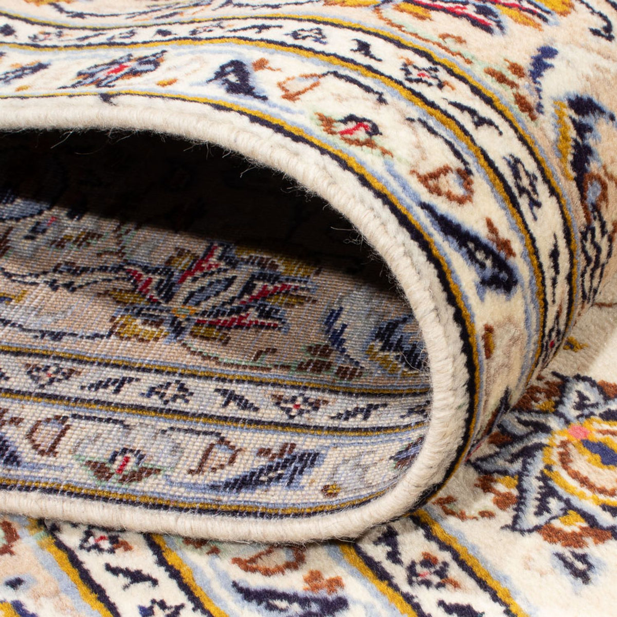 Persiska mattor - Keshan - 310 x 197 cm - grädde