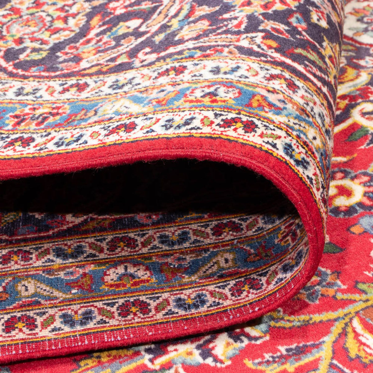 Persiska mattor - Keshan - 297 x 207 cm - röd