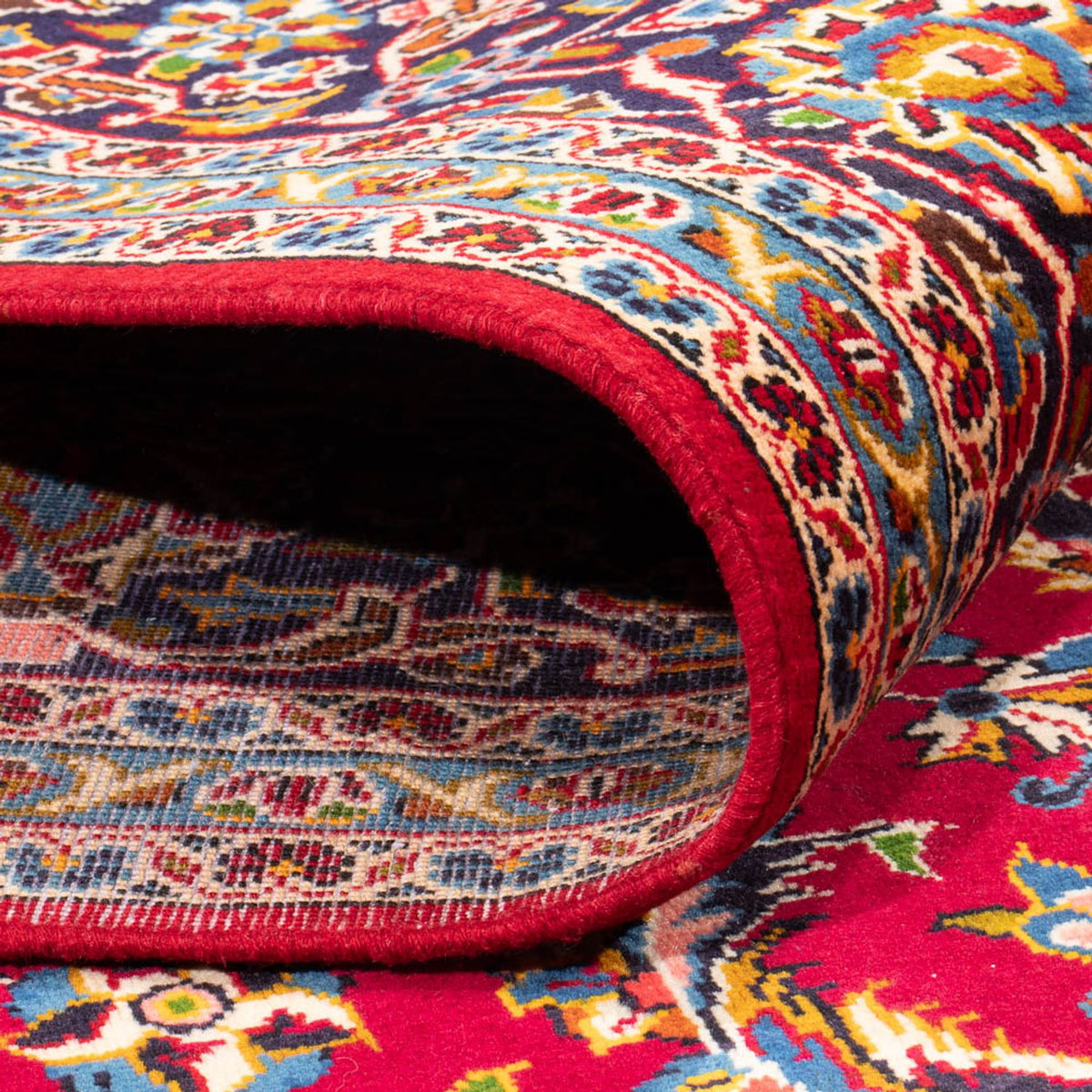 Persiska mattor - Keshan - 316 x 207 cm - röd