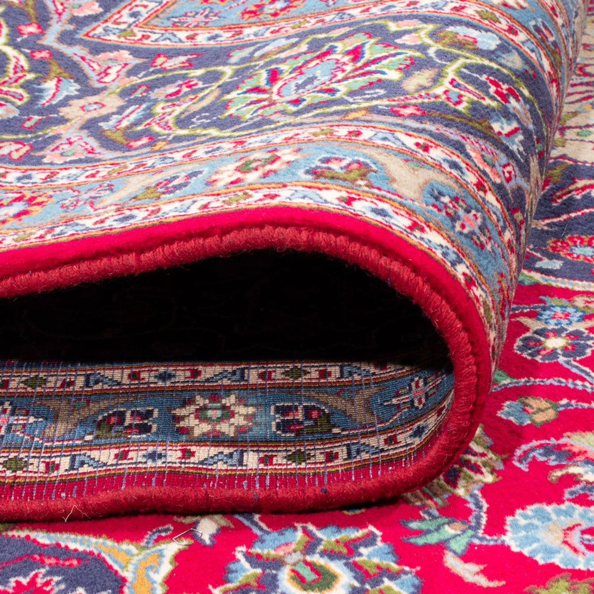 Persiska mattor - Keshan - 337 x 240 cm - röd