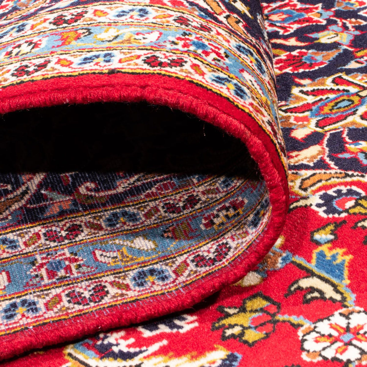 Persiska mattor - Keshan - 341 x 241 cm - röd