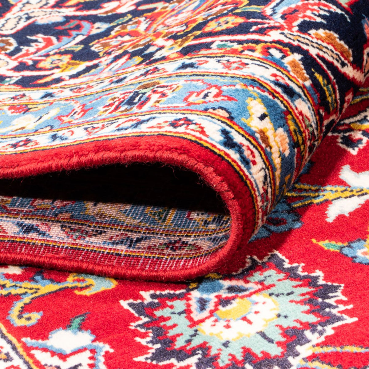 Persiska mattor - Keshan - 347 x 242 cm - röd