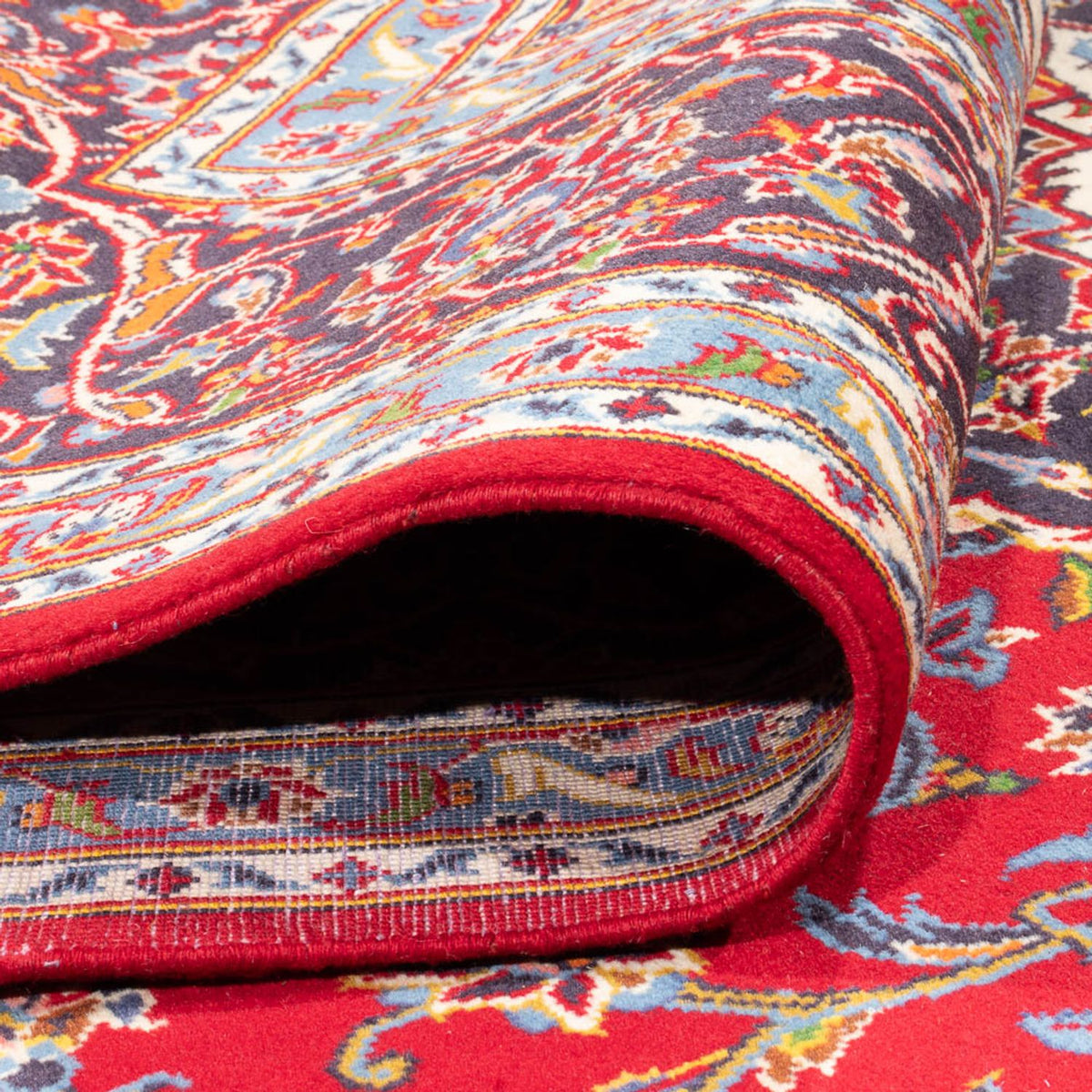 Persiska mattor - Keshan - 350 x 240 cm - röd