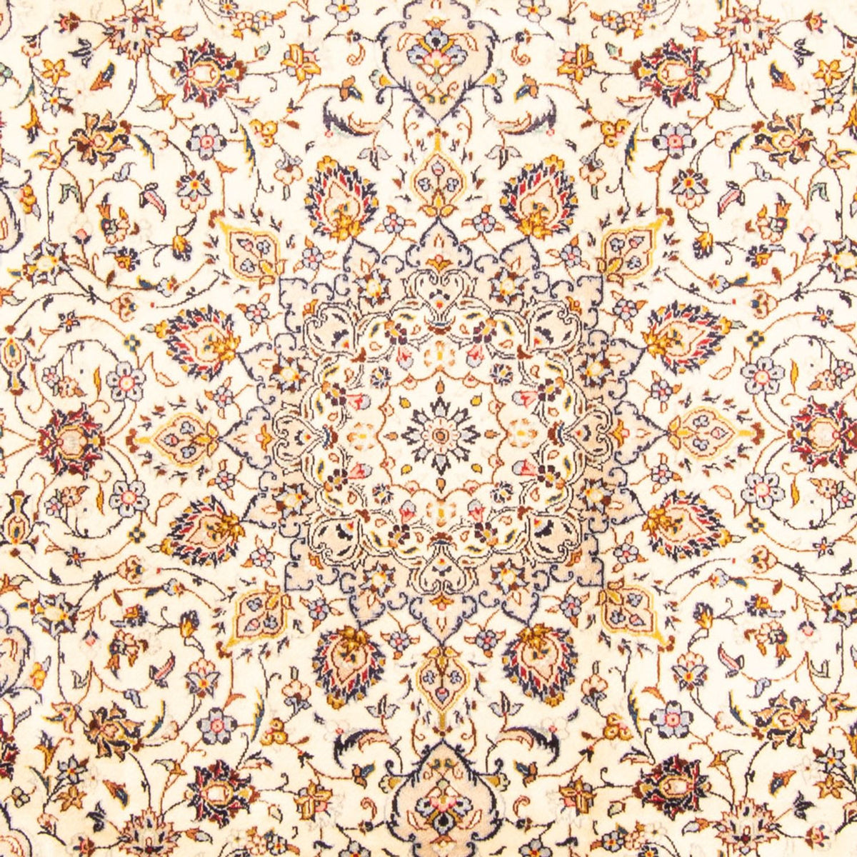 Persiska mattor - Keshan - 347 x 243 cm - grädde