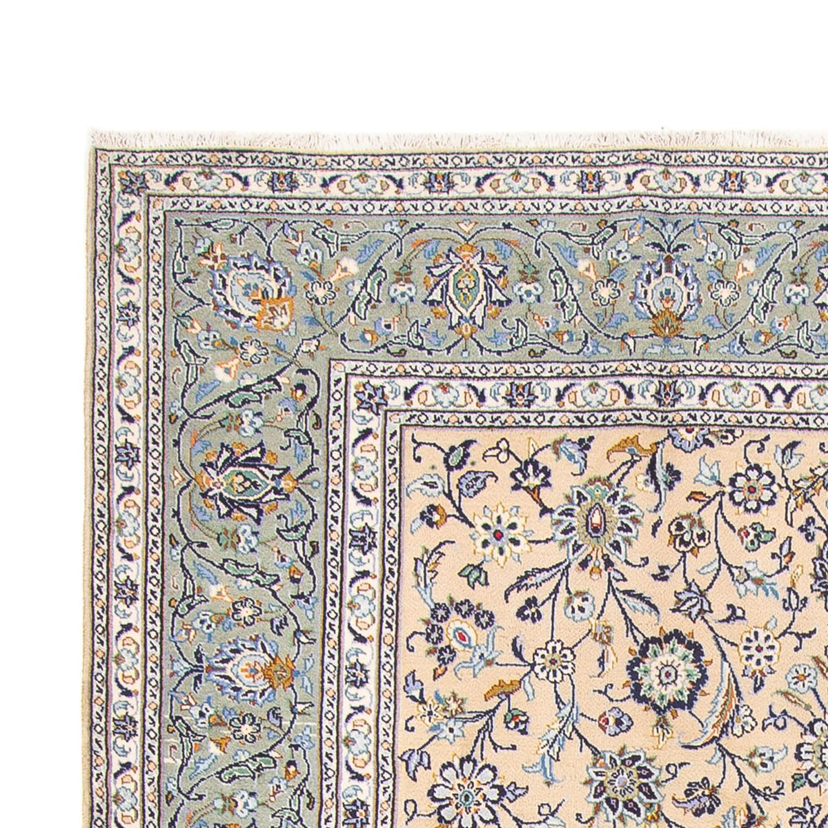Persiska mattor - Keshan - 344 x 245 cm - taupe