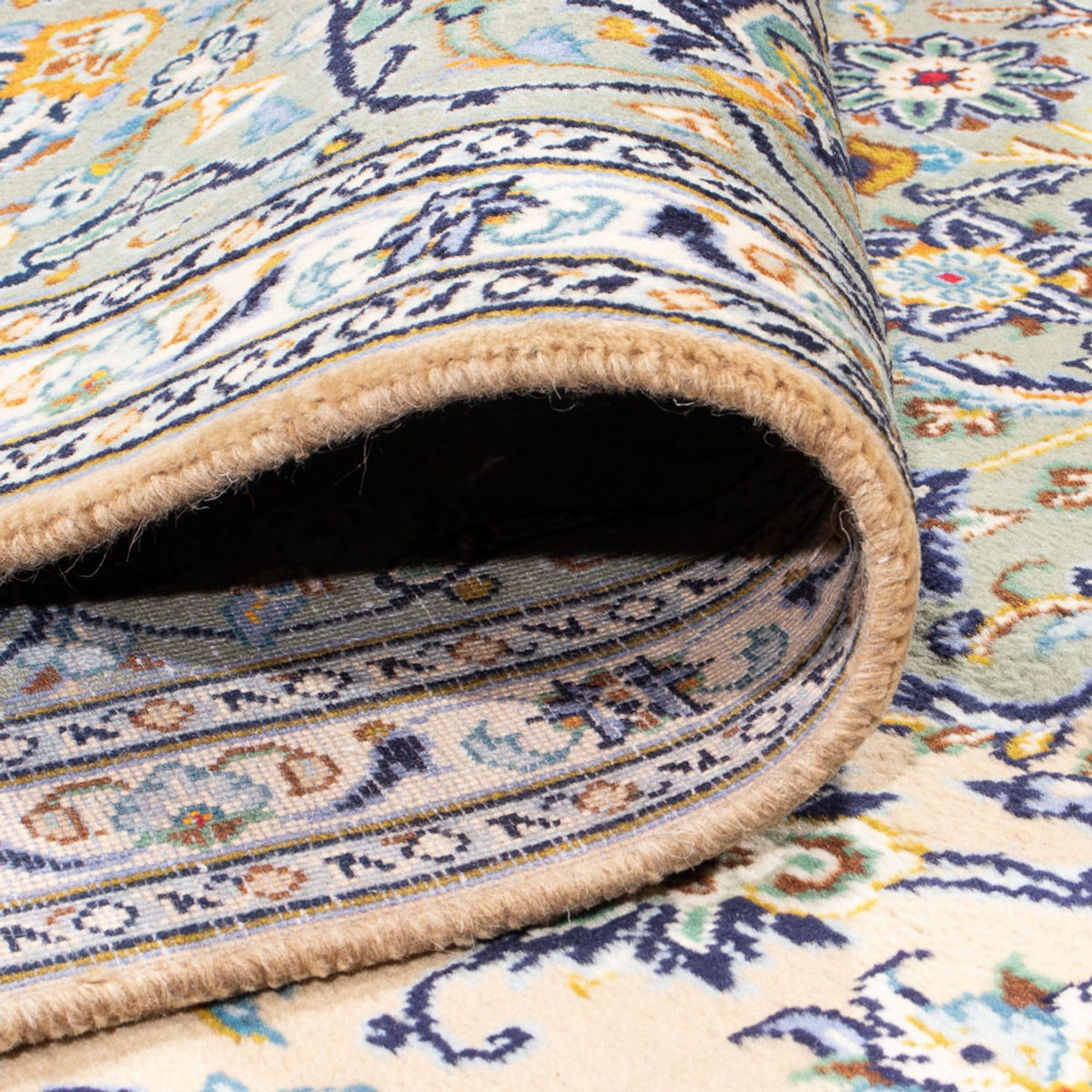 Persiska mattor - Keshan - 344 x 245 cm - taupe