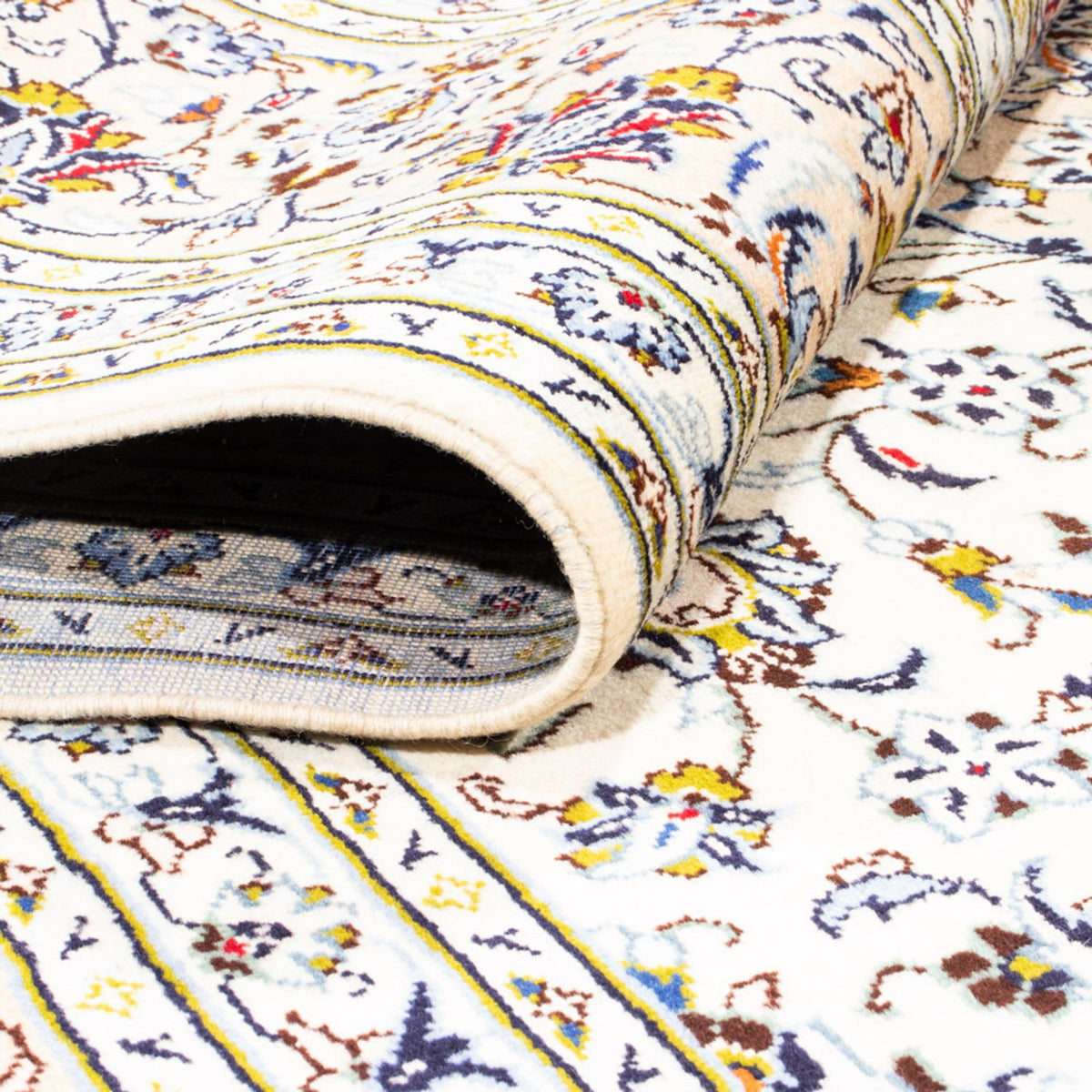 Persiska mattor - Keshan - 347 x 244 cm - grädde