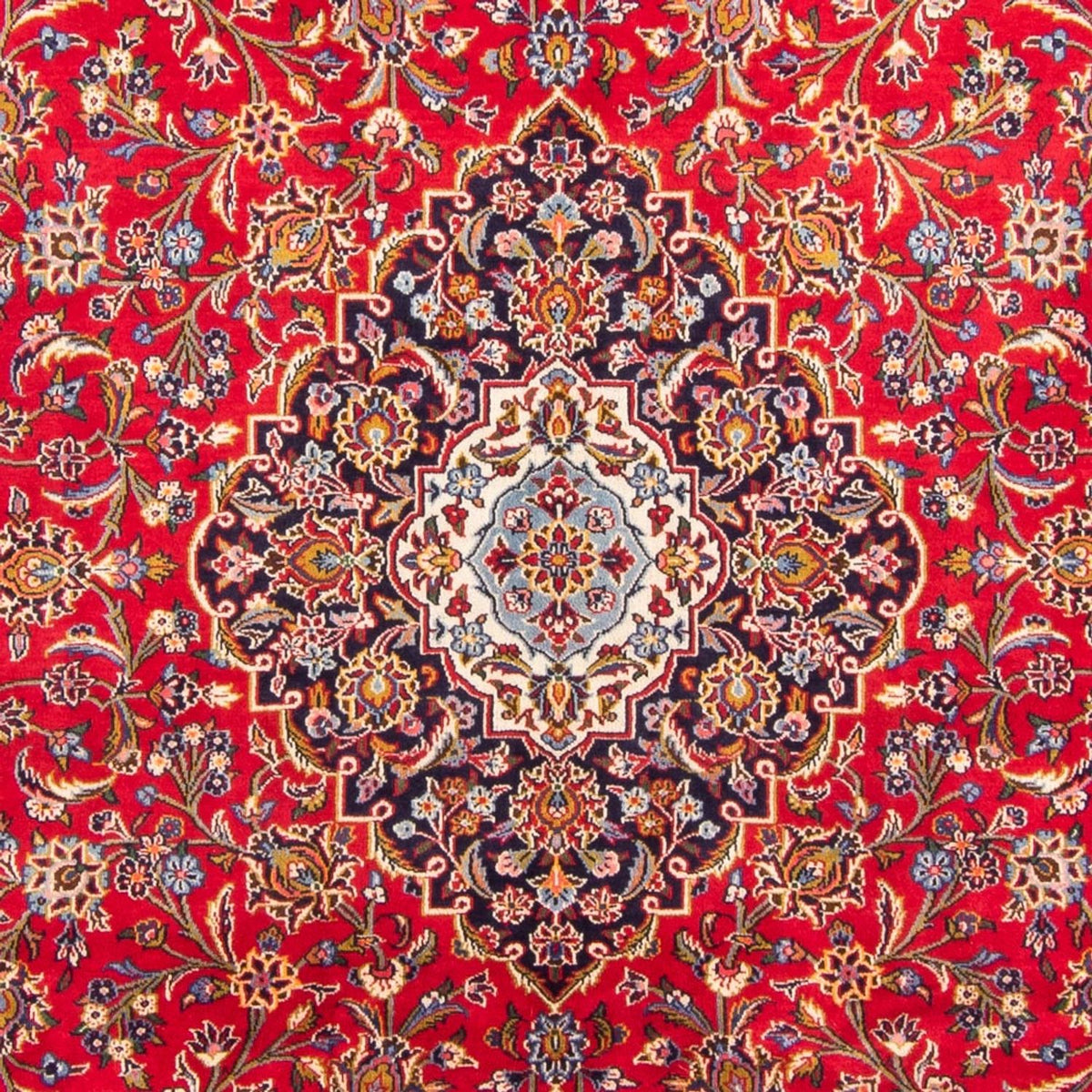 Persiska mattor - Keshan - 350 x 243 cm - röd