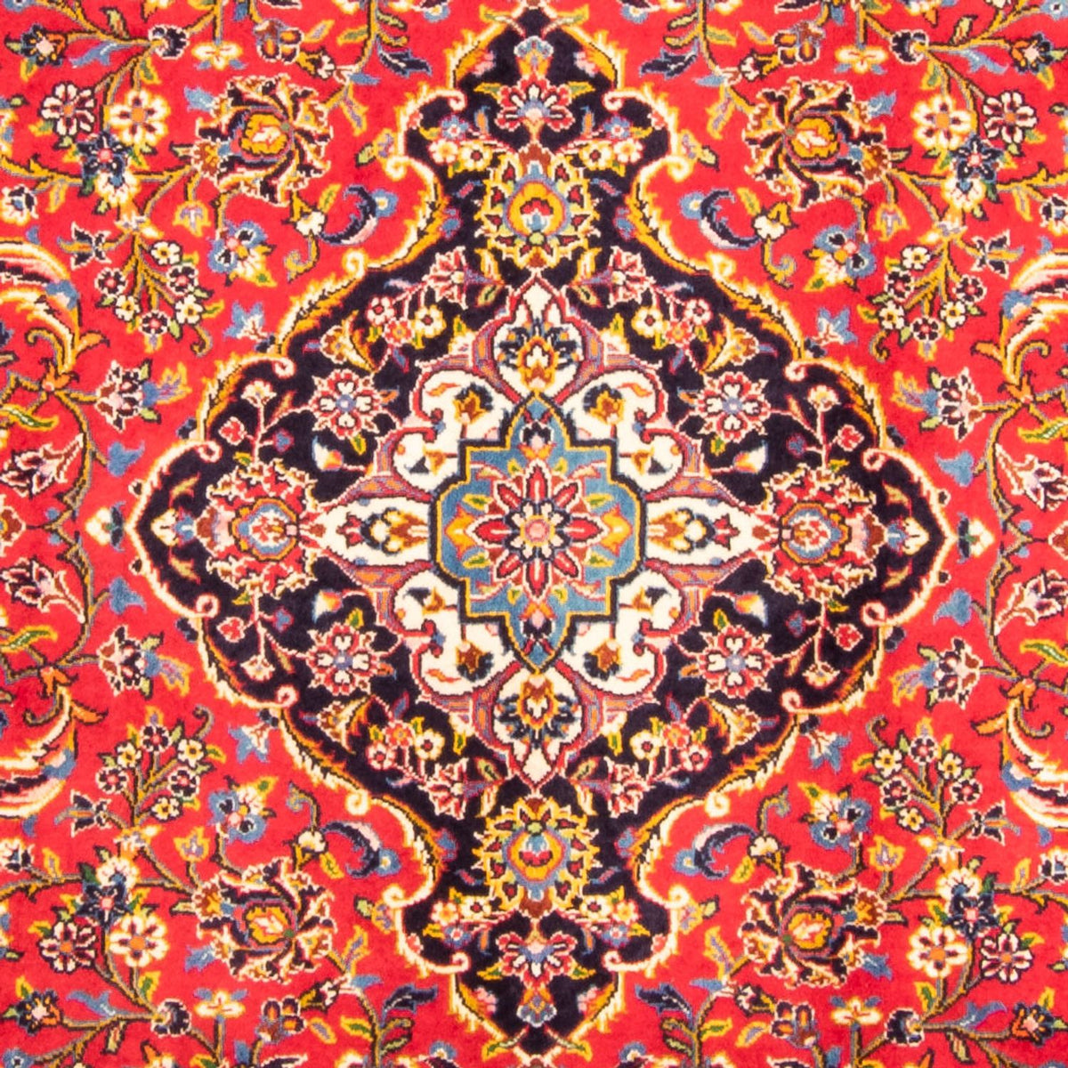 Persiska mattor - Keshan - 348 x 247 cm - röd