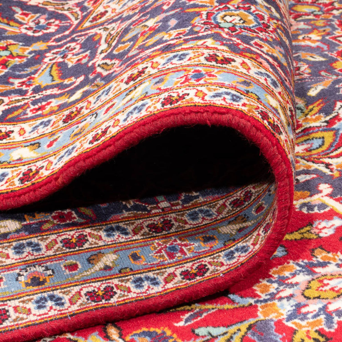 Persiska mattor - Keshan - 346 x 250 cm - röd