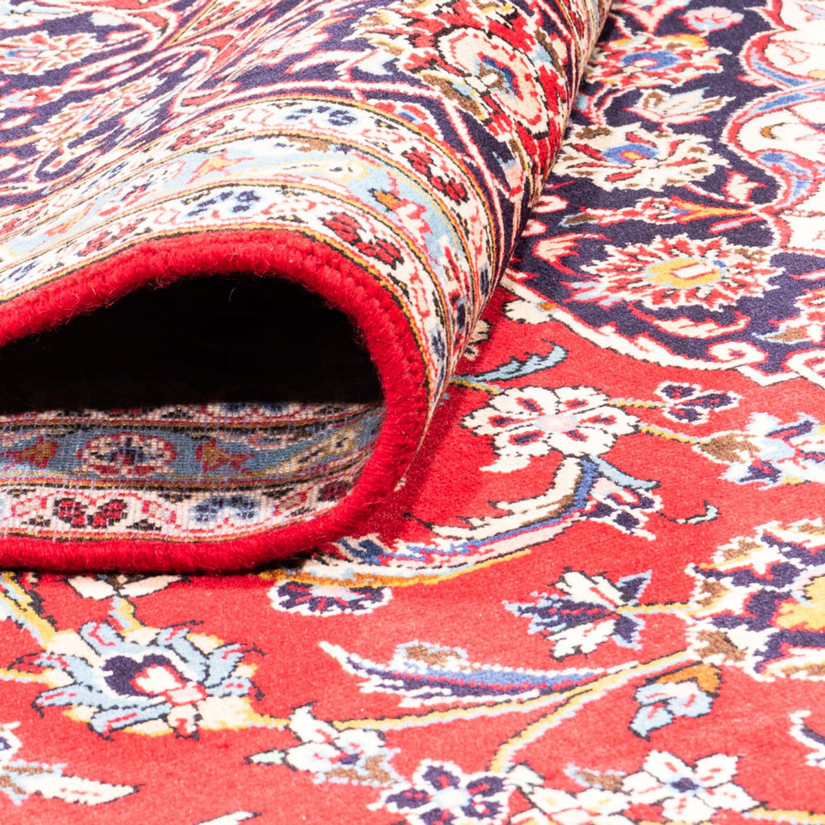 Persiska mattor - Keshan - 354 x 245 cm - röd