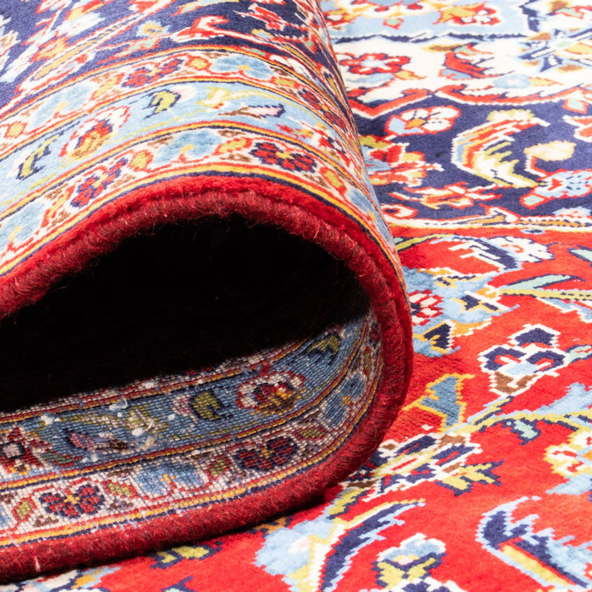 Persiska mattor - Keshan - 350 x 248 cm - röd