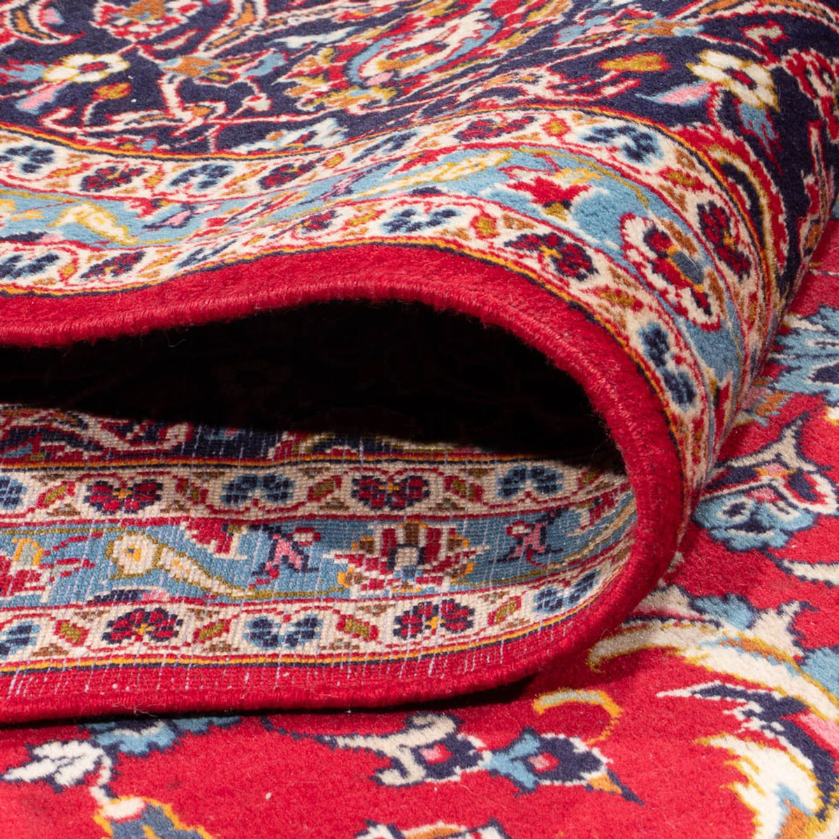 Persiska mattor - Keshan - 358 x 243 cm - röd