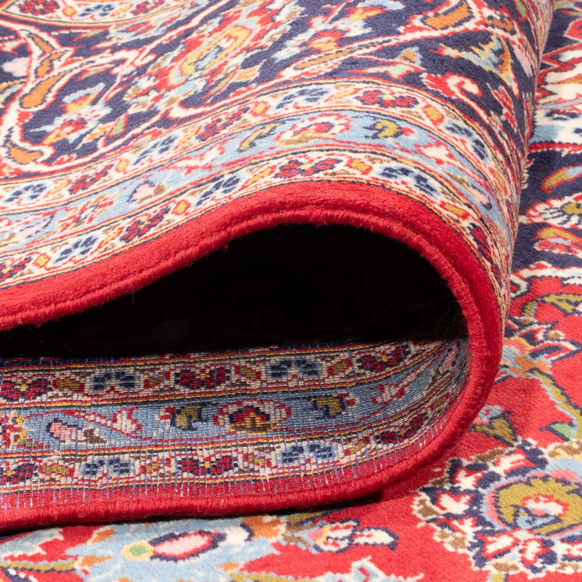 Persiska mattor - Keshan - 350 x 250 cm - röd