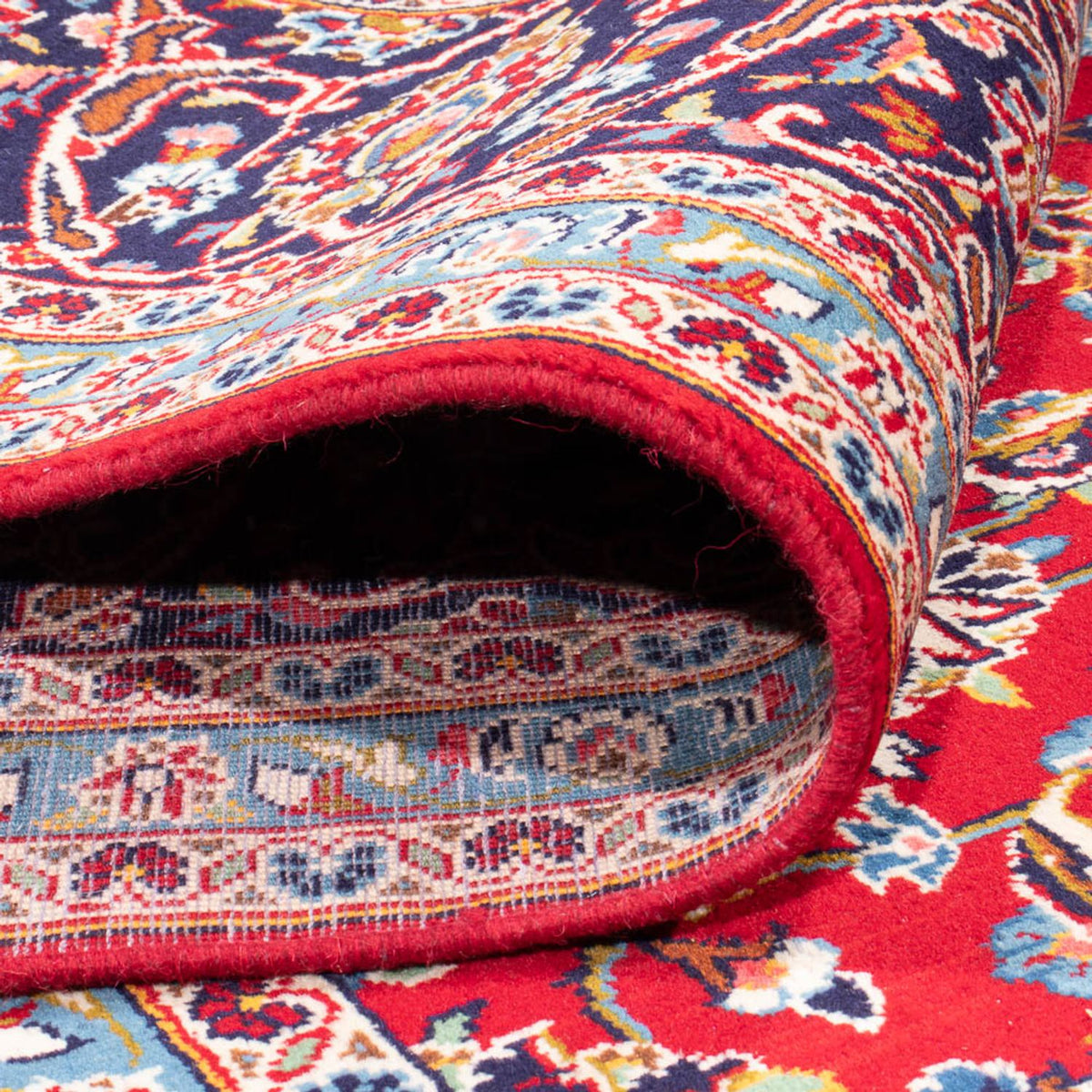 Persiska mattor - Keshan - 350 x 250 cm - röd