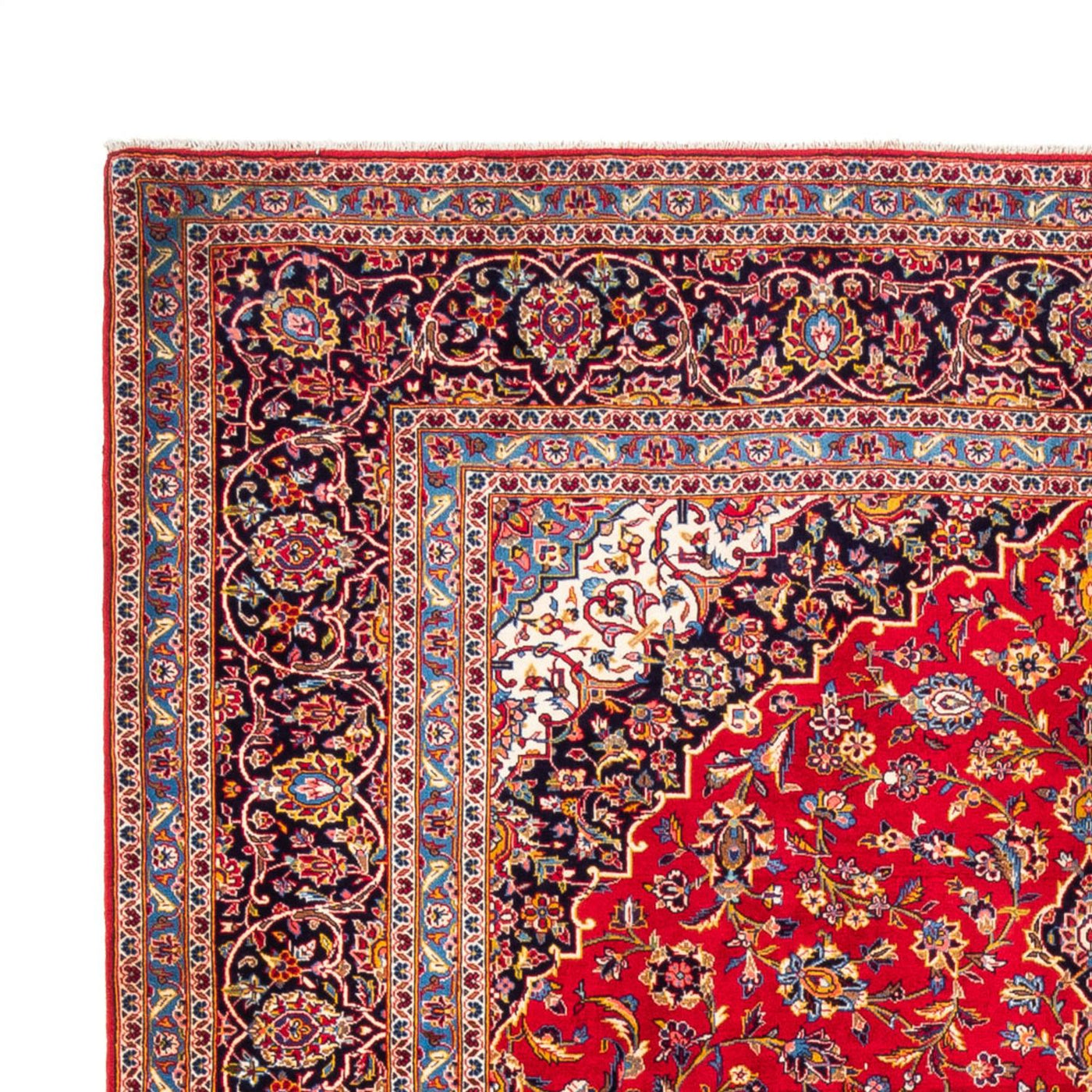 Persiska mattor - Keshan - 346 x 257 cm - röd