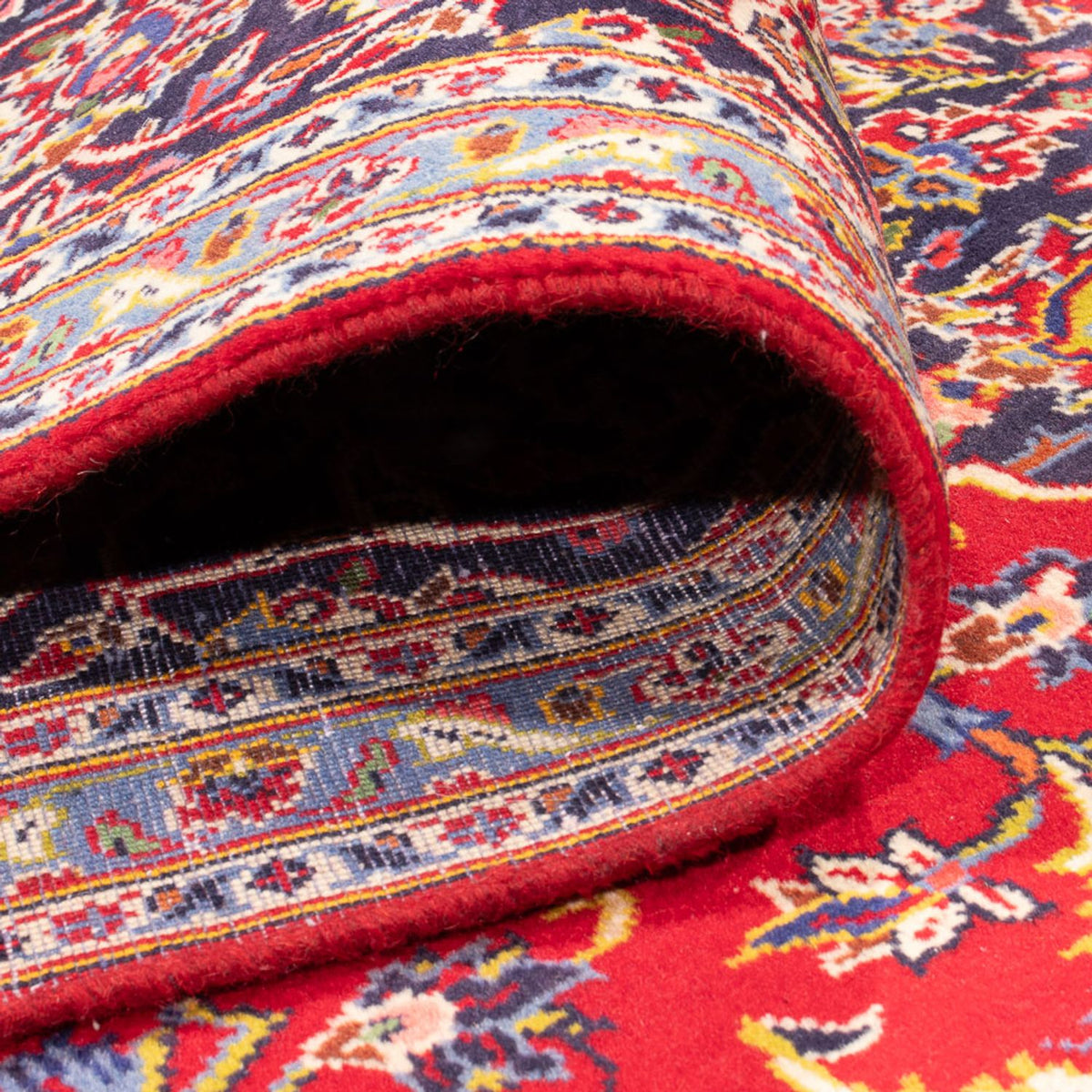 Persiska mattor - Keshan - 365 x 244 cm - röd