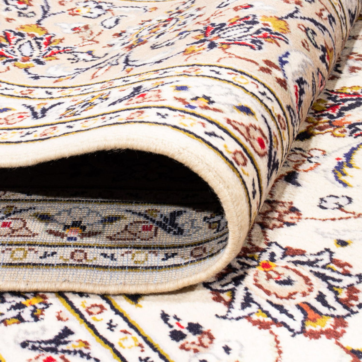 Persiska mattor - Keshan - 356 x 251 cm - grädde