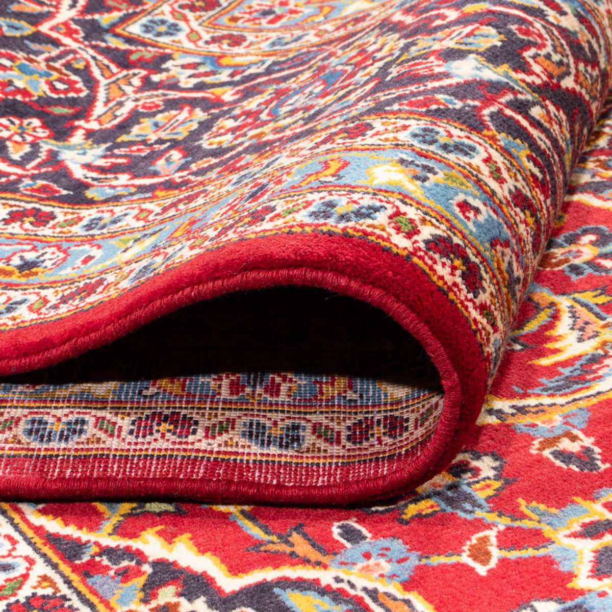 Persiska mattor - Keshan - 366 x 250 cm - röd