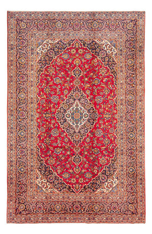 Persiska mattor - Keshan - 372 x 248 cm - röd
