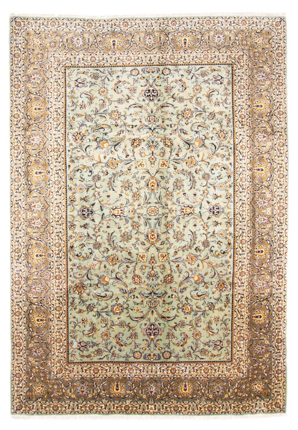 Persiska mattor - Keshan - 356 x 265 cm - beige