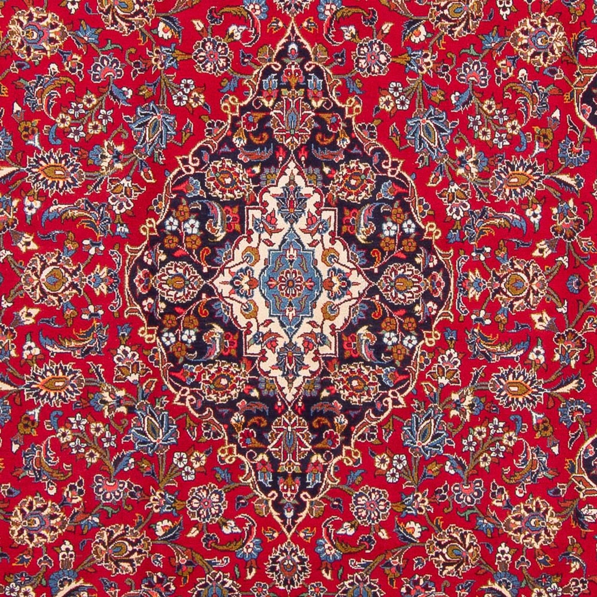 Persiska mattor - Keshan - 378 x 250 cm - röd