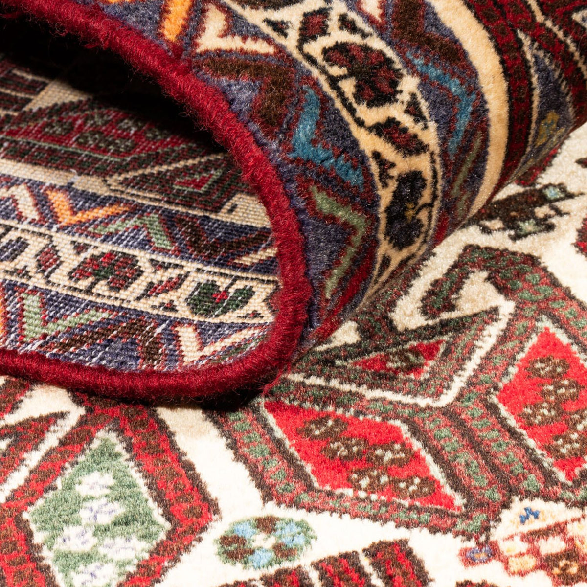 Persisk matta - Nomadic - 165 x 75 cm - flerfärgad