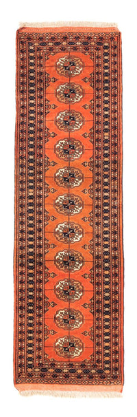 Runner Turkaman-matta - 193 x 52 cm - orange