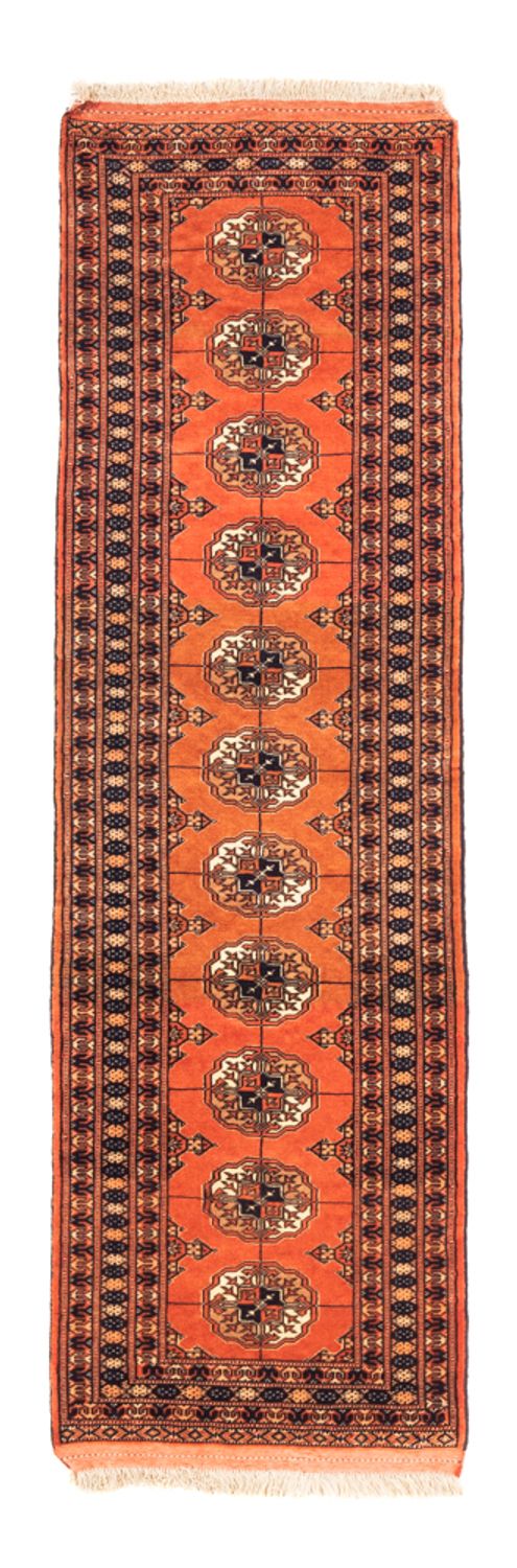 Runner Turkaman-matta - 193 x 52 cm - orange