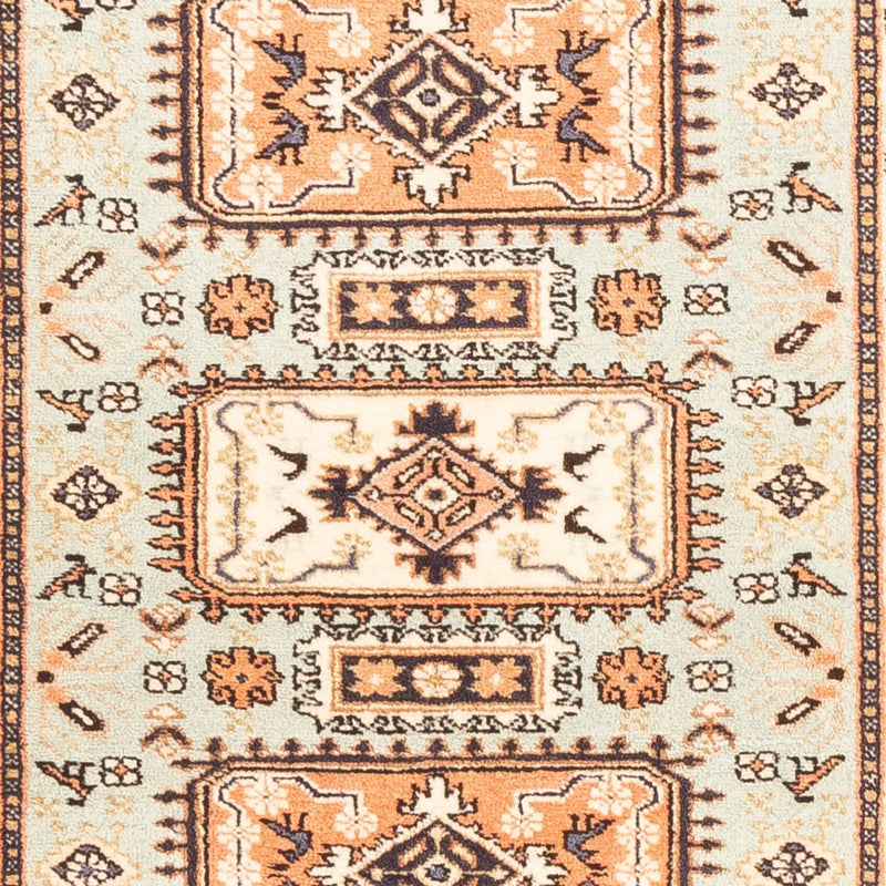 Runner Persisk matta - Nomadic - 188 x 66 cm - ljusgrön