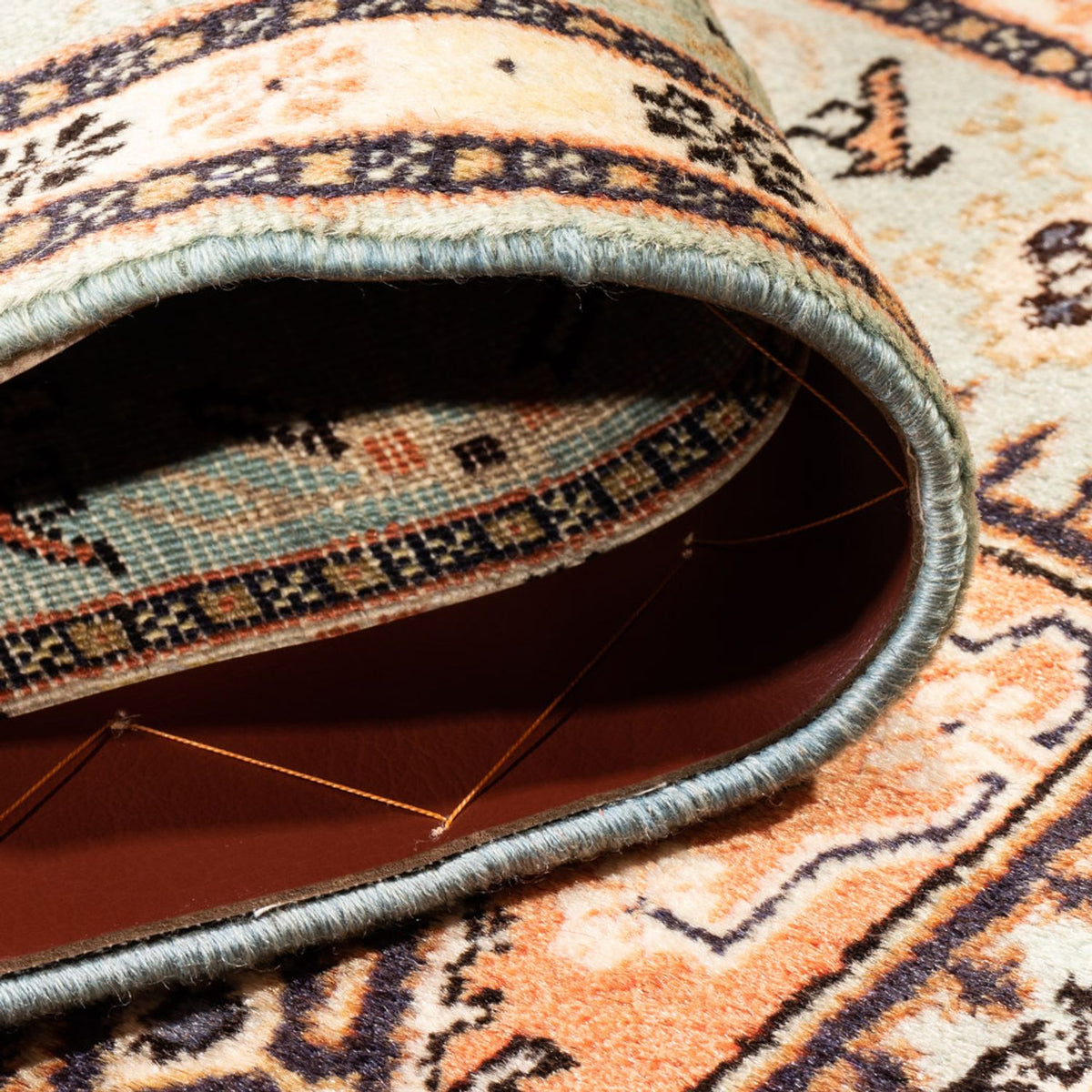 Runner Persisk matta - Nomadic - 188 x 66 cm - ljusgrön