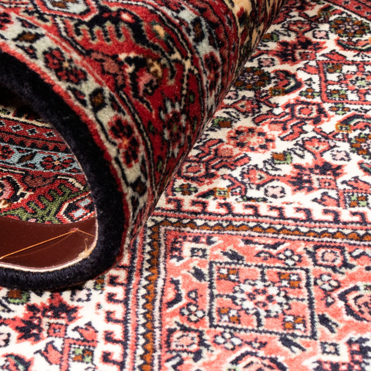 Runner Persisk matta - Bijar - Royal - 225 x 80 cm - grädde