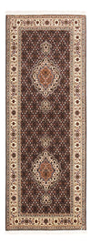 Tabriz - 40 Raj Mattan 75x195cm - Persisk matta - Löpare / Mörkblå / 75 x 195 cm Löpare