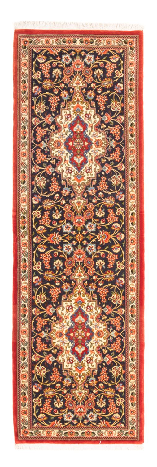 Runner Persisk matta - Ghom - 203 x 65 cm - mörkblå