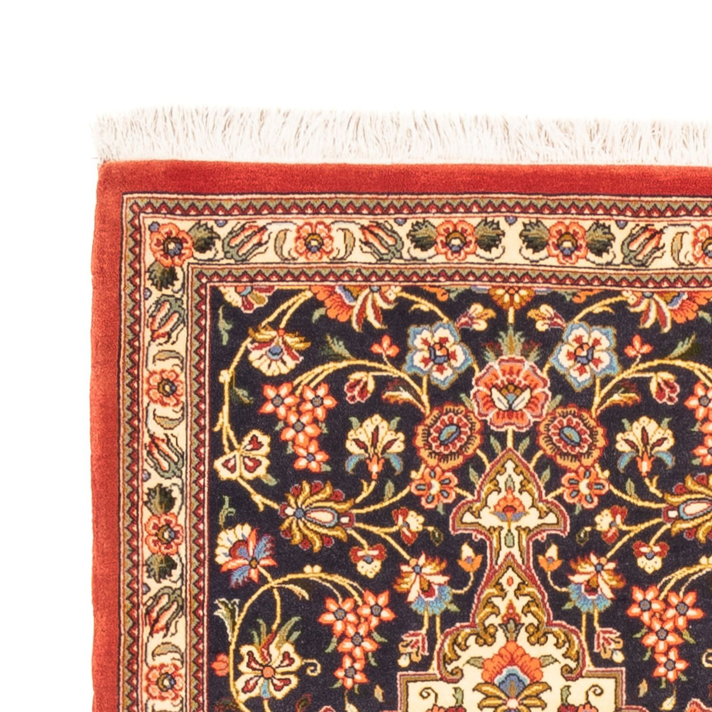 Runner Persisk matta - Ghom - 203 x 65 cm - mörkblå