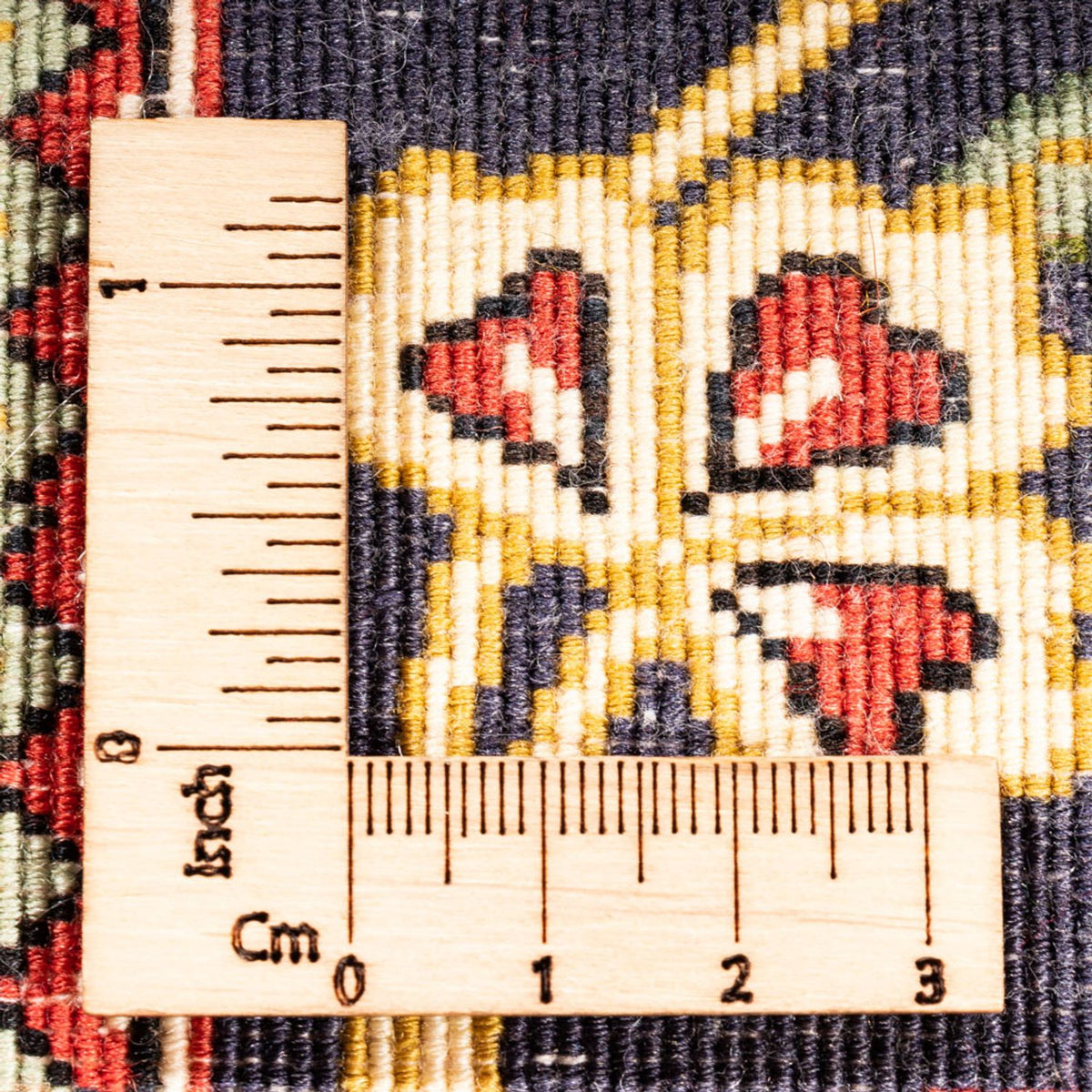 Runner Persisk matta - Ghom - 203 x 65 cm - mörkblå