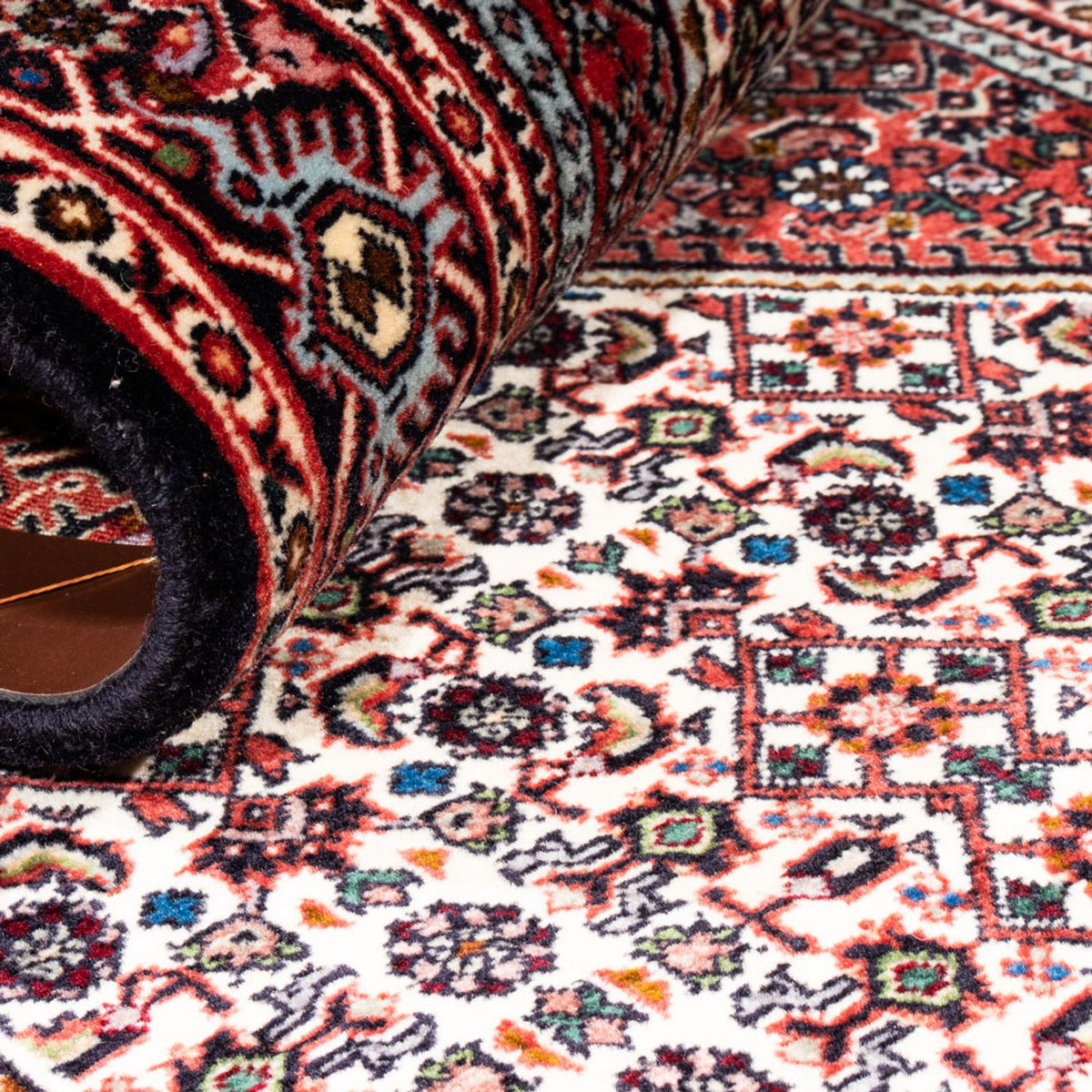 Runner Persisk matta - Bijar - 240 x 65 cm - grädde