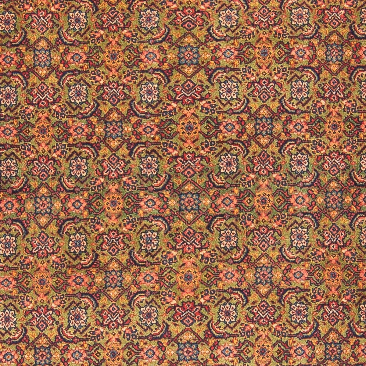 Runner Persisk matta - Tabriz - Royal - 377 x 100 cm - ljusgrön