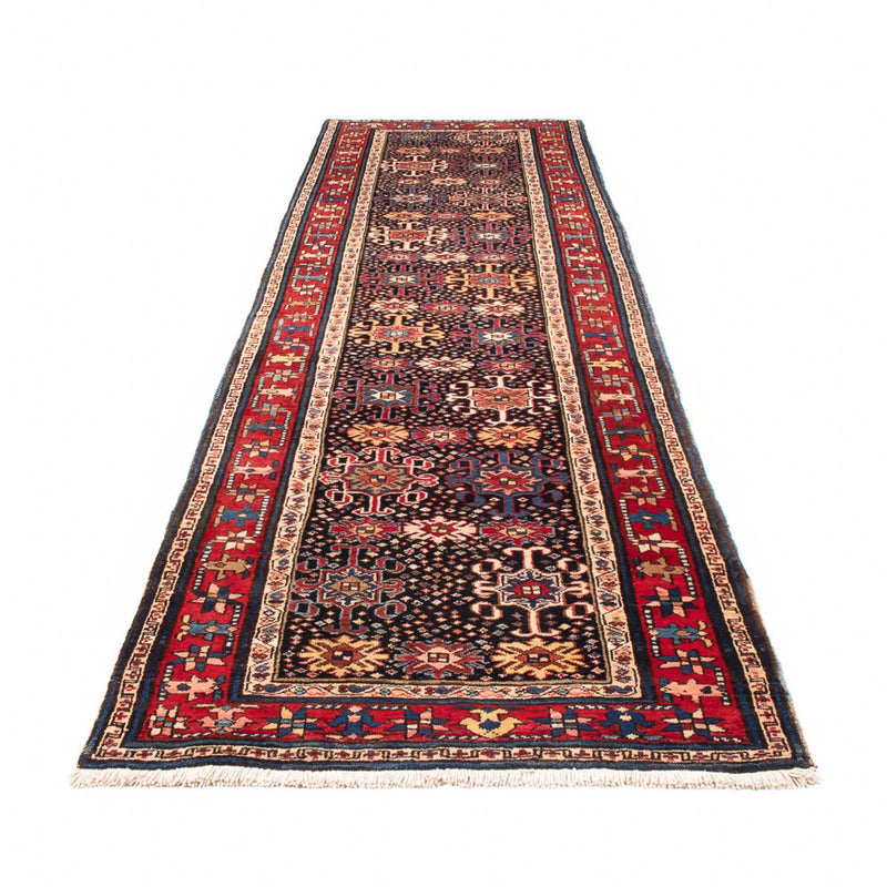 Runner Persisk matta - Nomadic - 382 x 107 cm - mörkblå