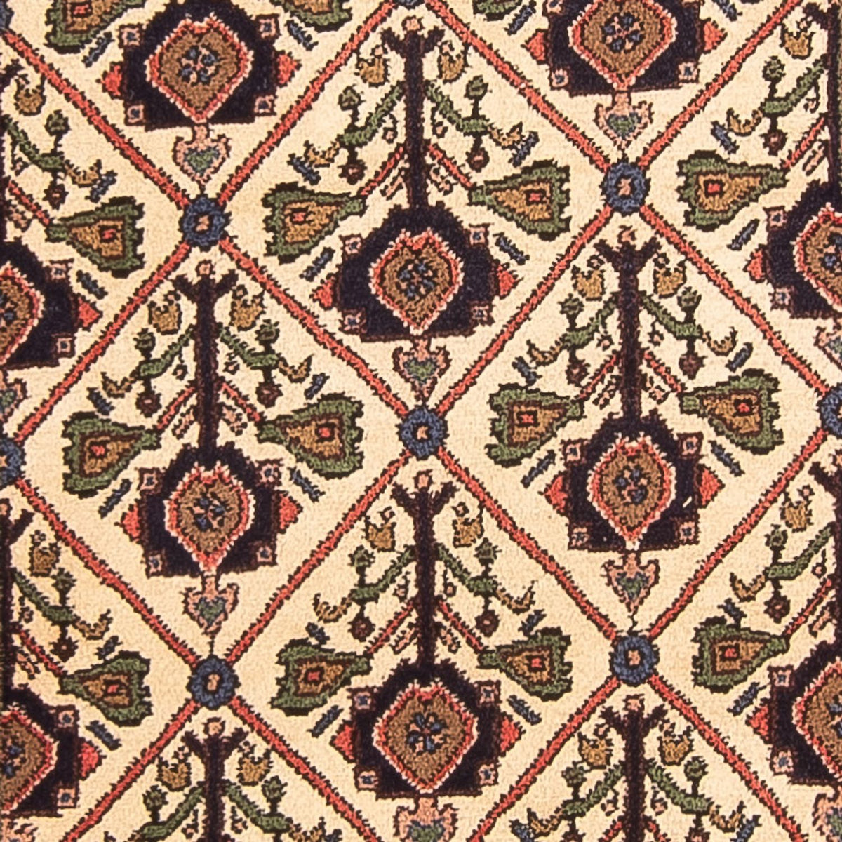 Runner Persisk matta - Nomadic - 283 x 94 cm - grädde