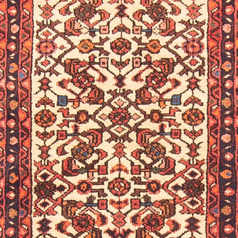 Runner Kelim Carpet - orientalisk matta - 408 x 70 cm - beige