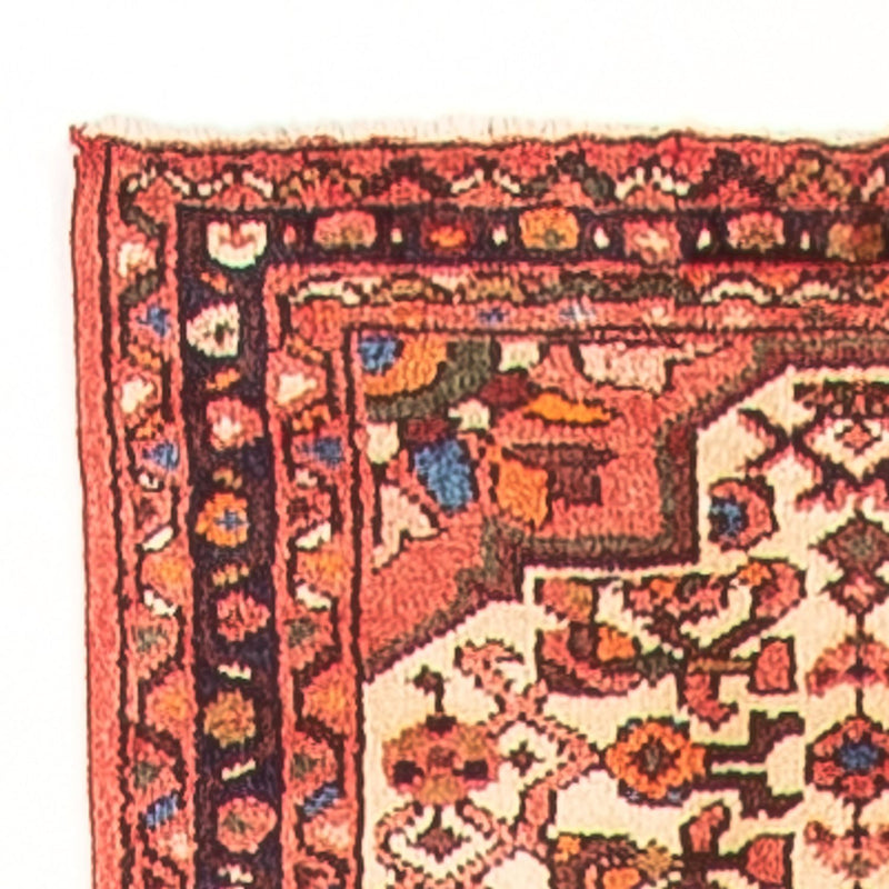 Runner Kelim Carpet - orientalisk matta - 408 x 70 cm - beige