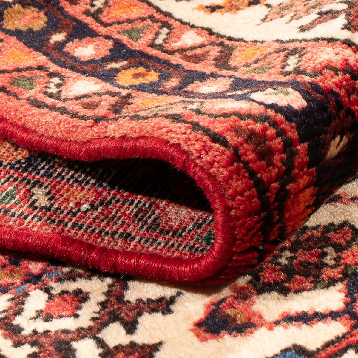 Runner Kelim Carpet - orientalisk matta - 408 x 70 cm - beige