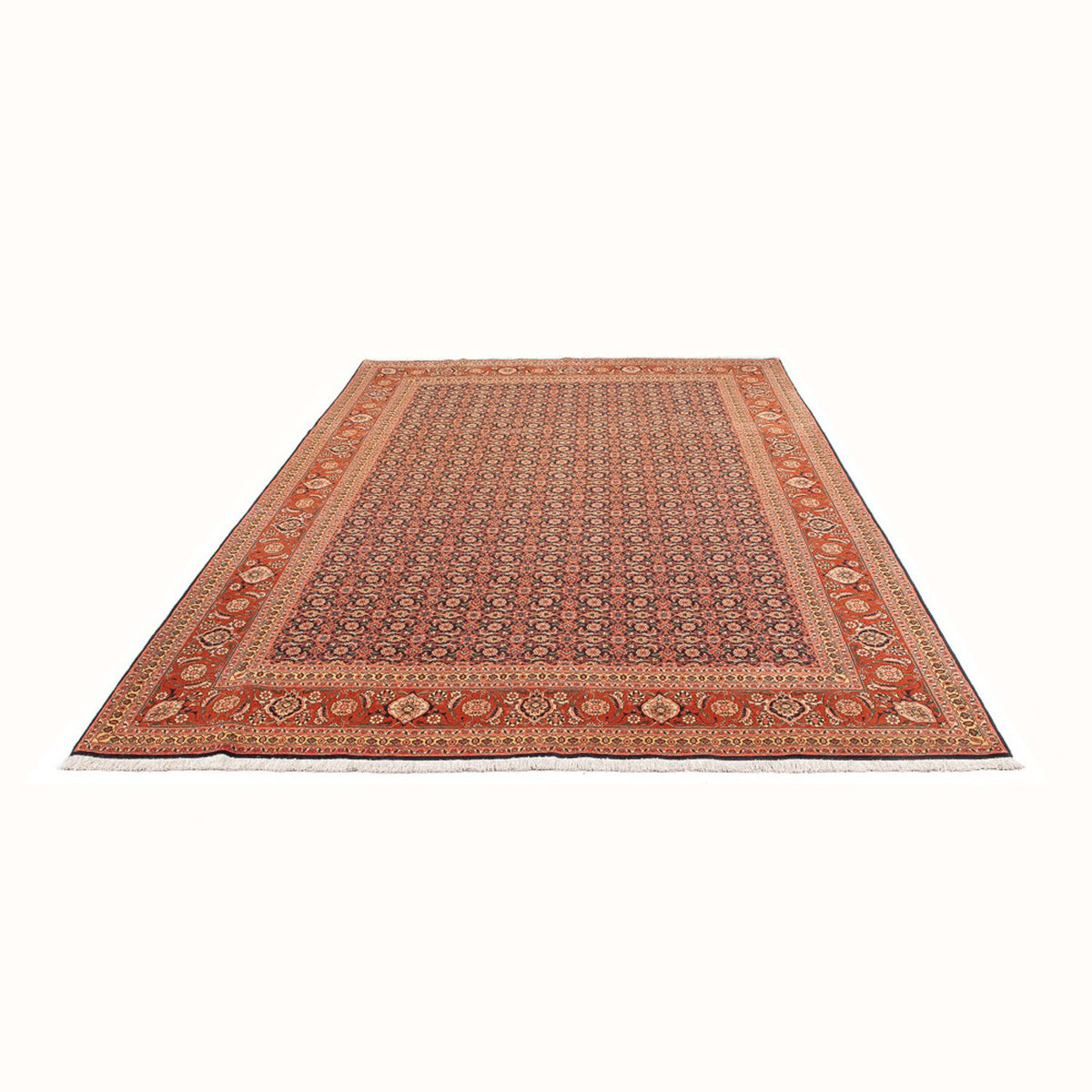 Persisk matta - Tabriz - Royal - 288 x 196 cm - mörkblå