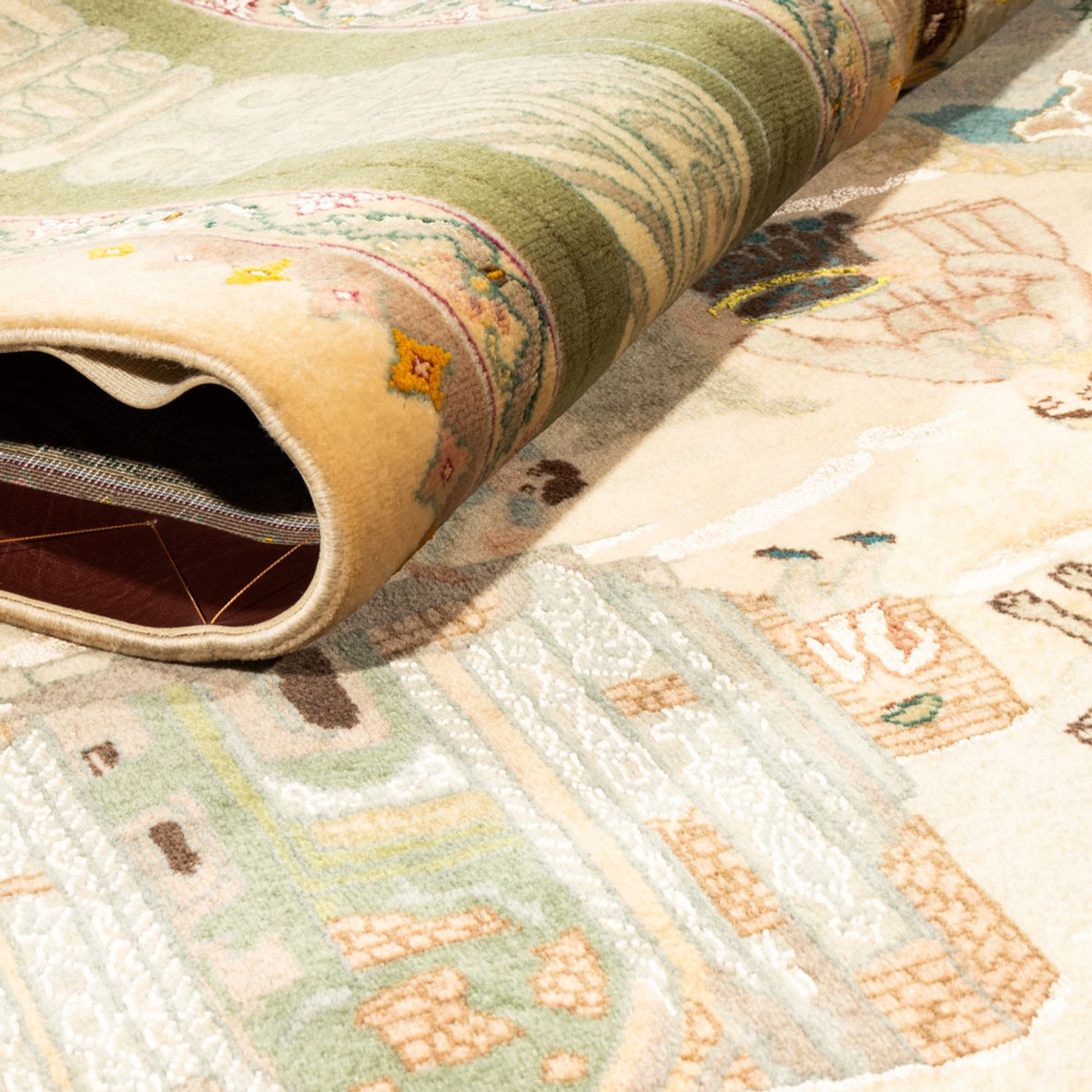 Persisk matta - Tabriz - Royal - 263 x 175 cm - flerfärgad